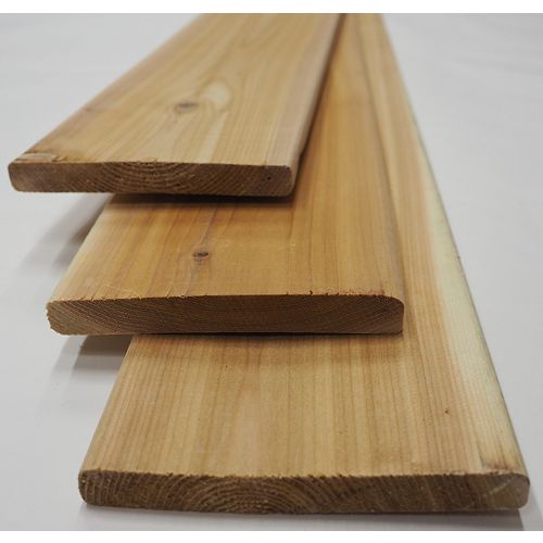 1-inch x 6-inch x 6 ft. Western Red Cedar S4S Fence Picket