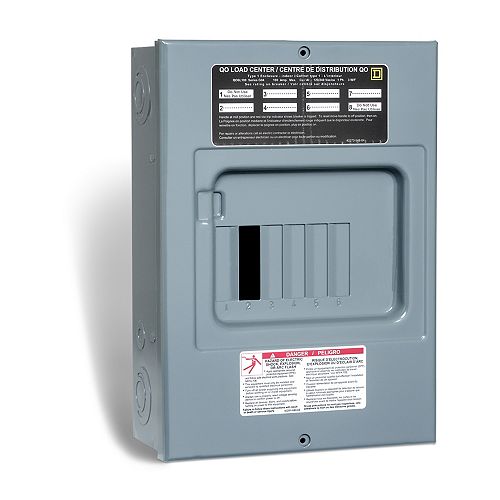 100 Amp  Sub Panel Loadcentre with 6 spaces, 12 Circuits Maximum