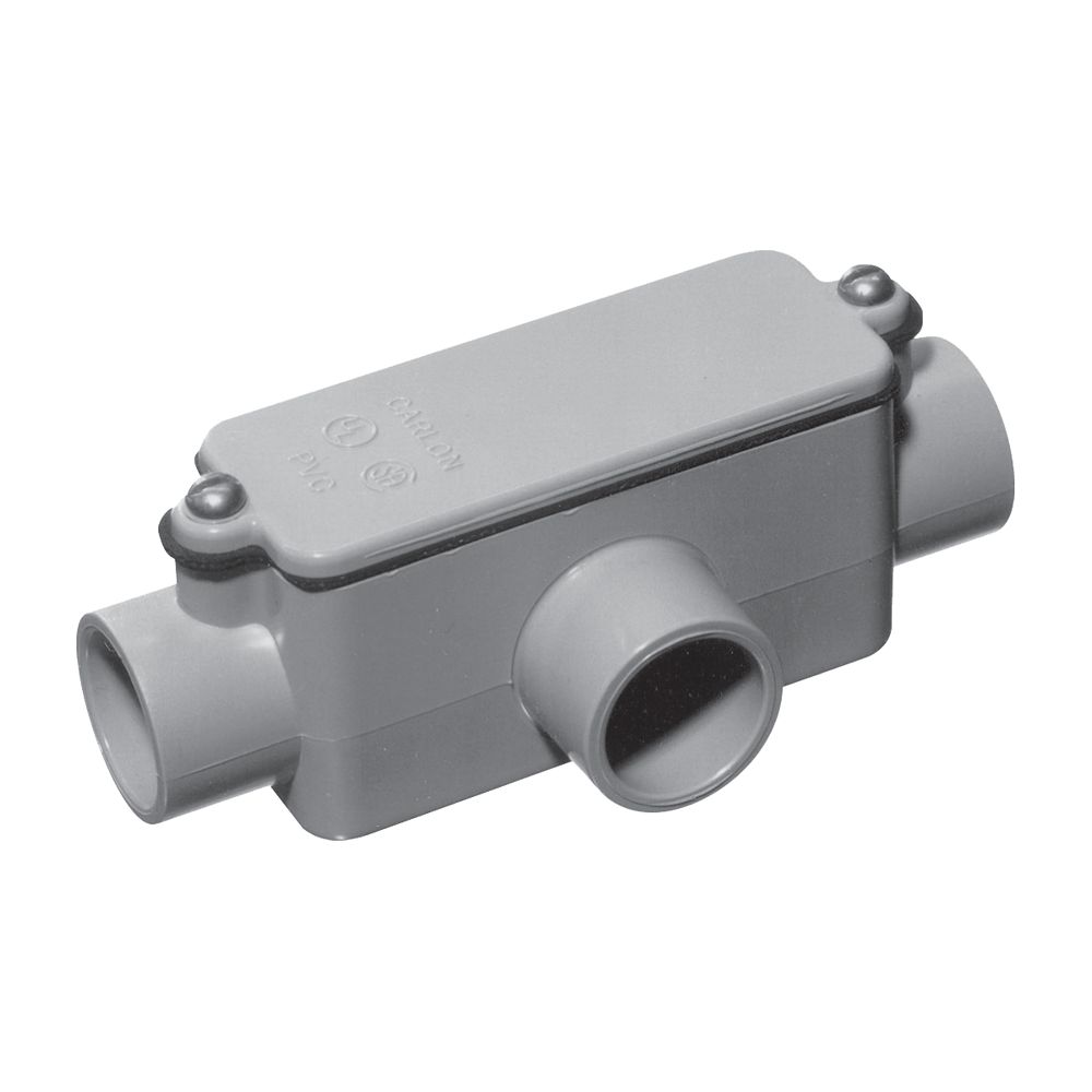Thomas Betts Schedule 40 PVC T Shaped Conduit Body 1 2 Inch The thomas-betts-schedule-40-pvc-t-shaped-conduit-body-1-2-inch-the