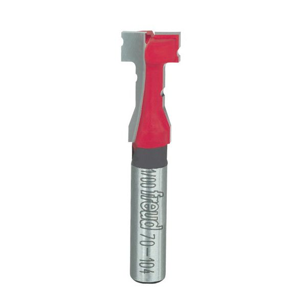 HUHAO T Slot Router Bit 1/4 Inch Shank - Carbide Keyhole Router Bit With 3/8 Inch Blade