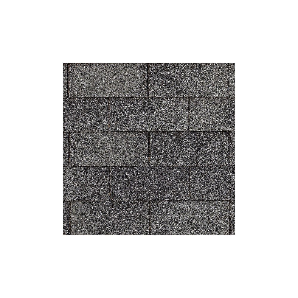 BP Dakota Tone Grey Fiberglass 3-Tab Shingle | The Home Depot Canada