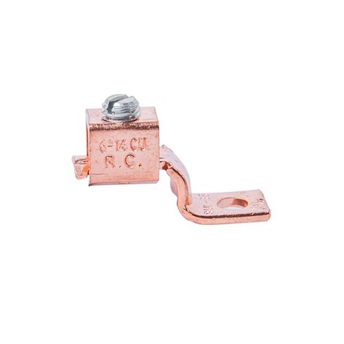 Copper Mechanical Lug 6-14 AWG; 2/Clam