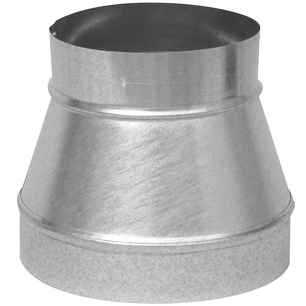 Imperial 8 - 6 Inch Reducer No Crimp | The Home Depot Canada 8 Inch To 7 Inch Duct Reducer