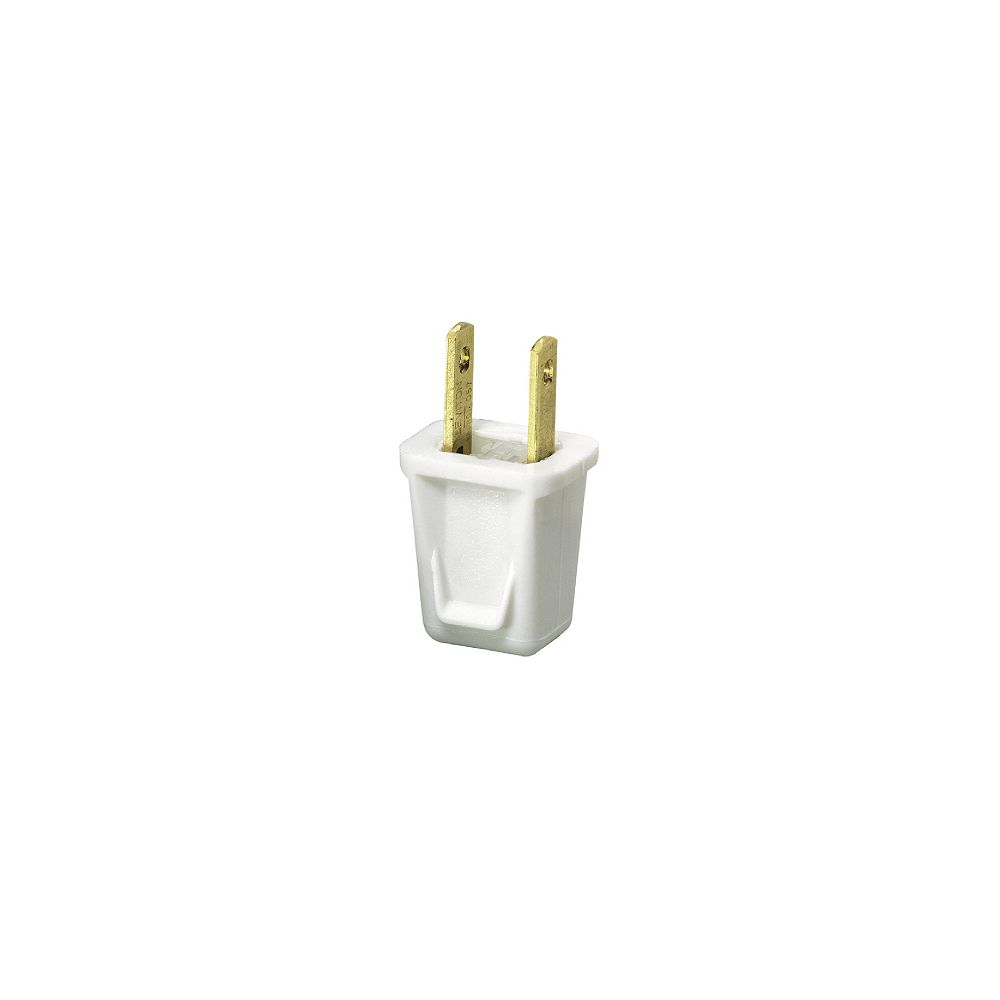 Leviton Easy To Wire Plug White (2Pack) The Home Depot Canada