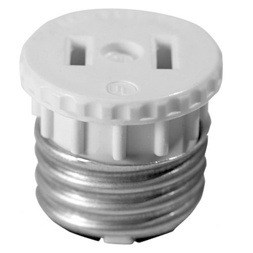 Attachment Screwbase, White