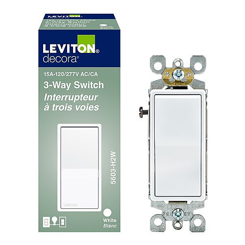 3 Way Decora Switch - White