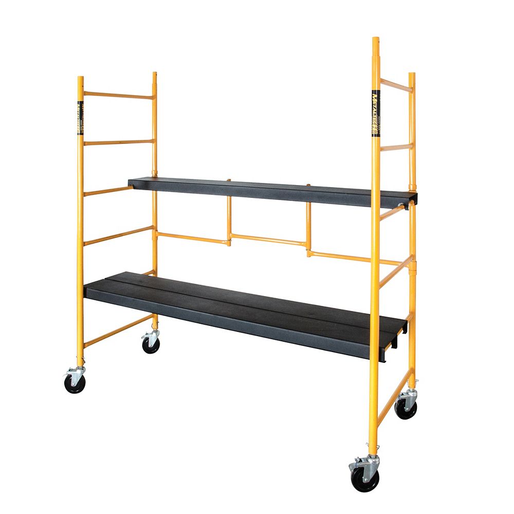 Metaltech Maxi Round Scaffold / Contractor Series / 700 Lbs. The Home