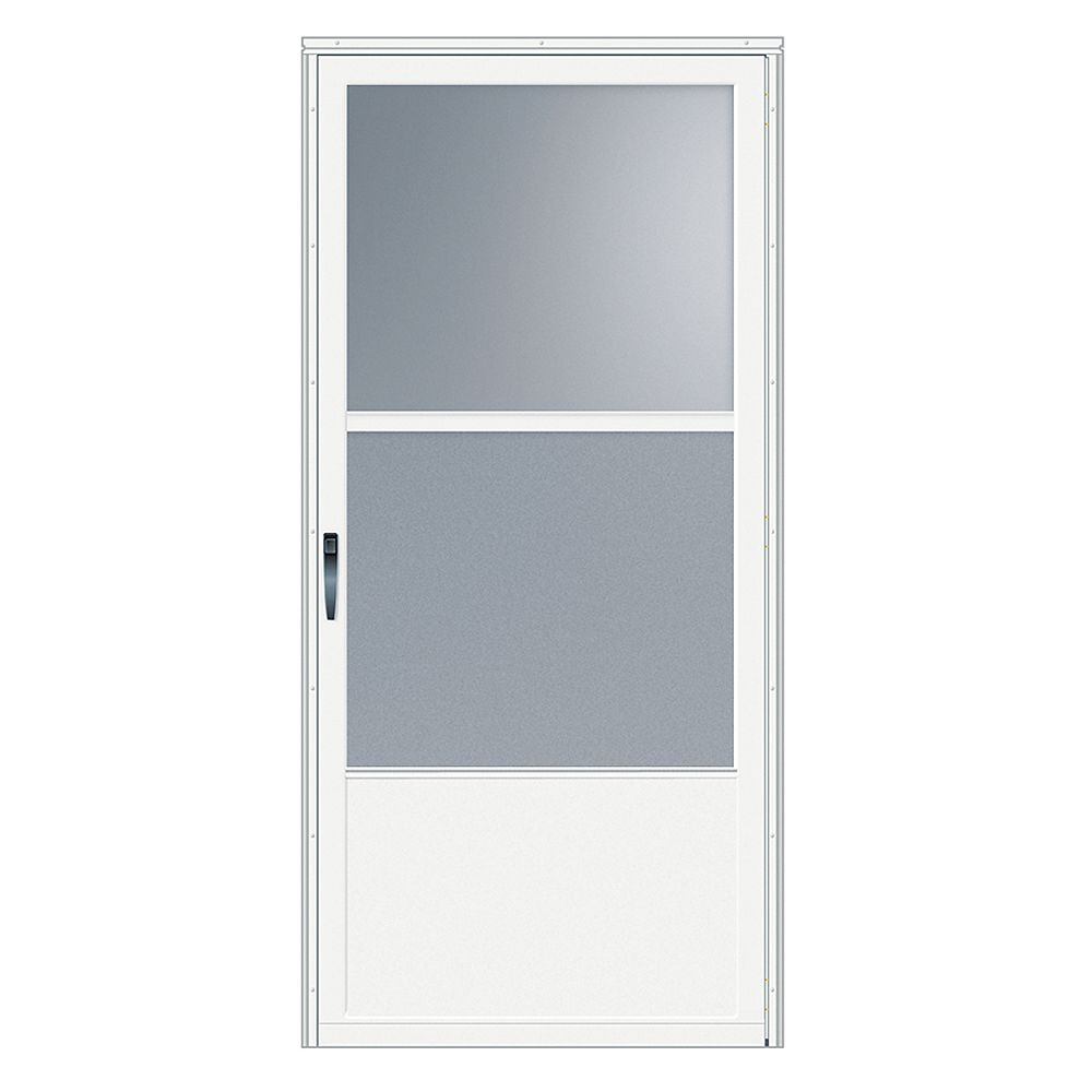 EMCO 34inch W 75 Series Venting White Screen Door with