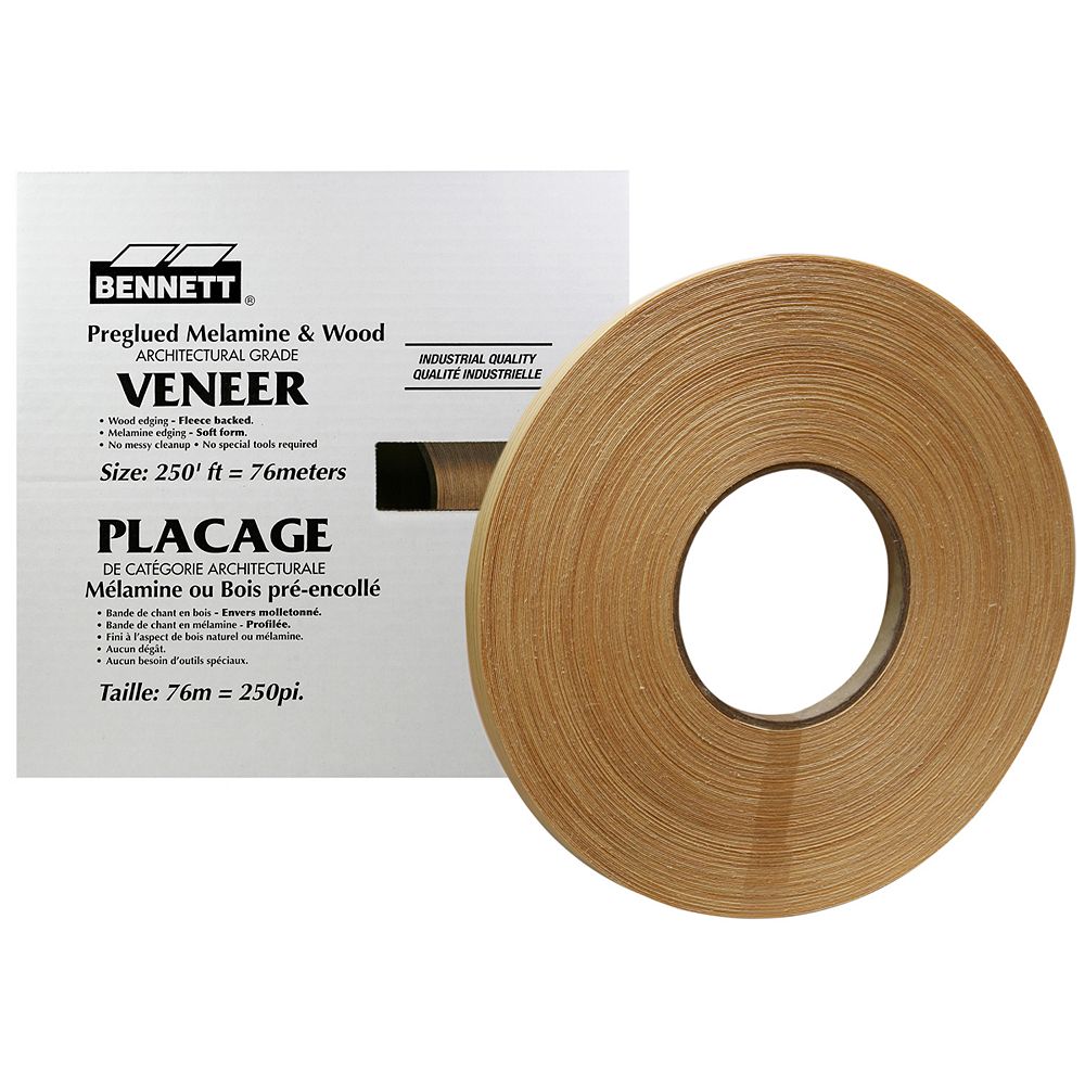 250 ft. Roll, Pine Veneer Edging The Home Depot Canada