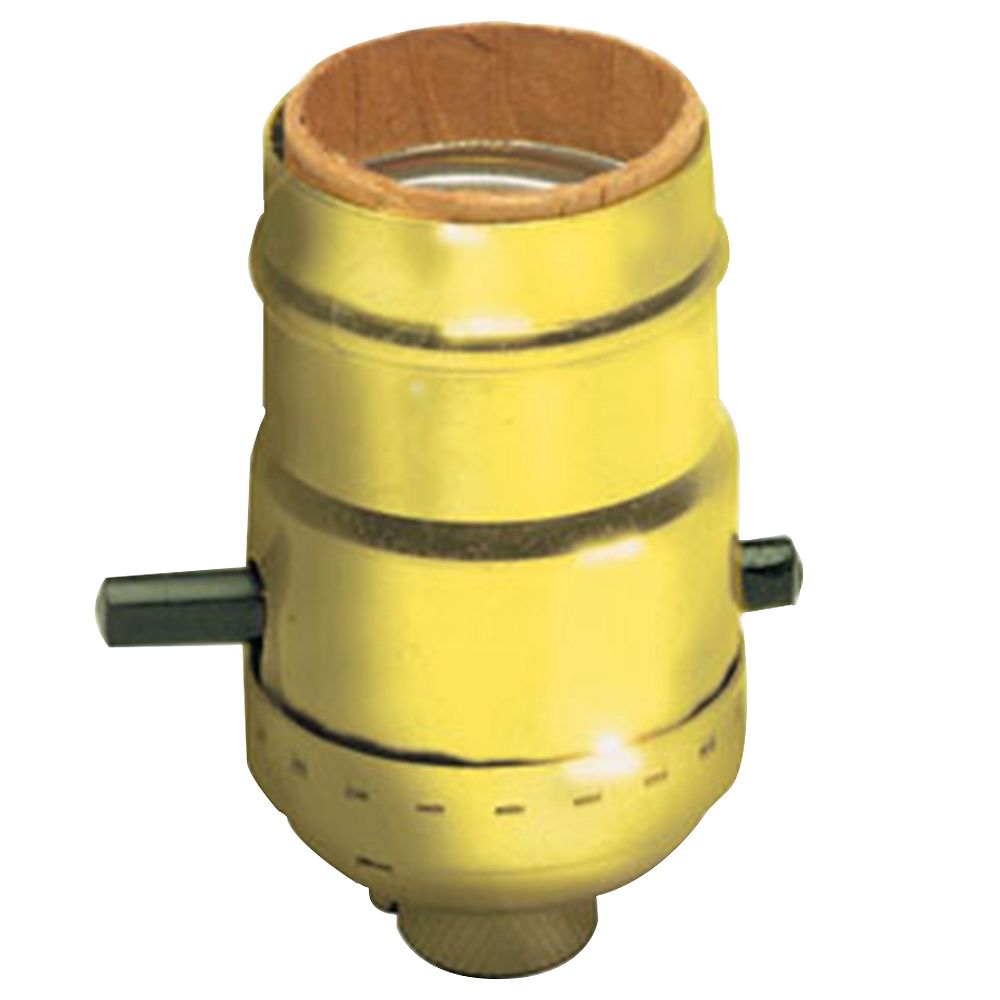 Leviton Medium Base Electrolier Push-Through Incandescent ... Leviton Medium Base Electrolier Push-Through Incandescent ...