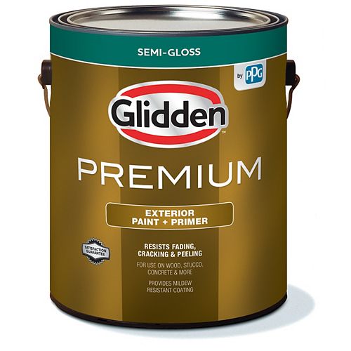 Exterior Paint + Primer Semi-Gloss - Medium Base 3.6 L