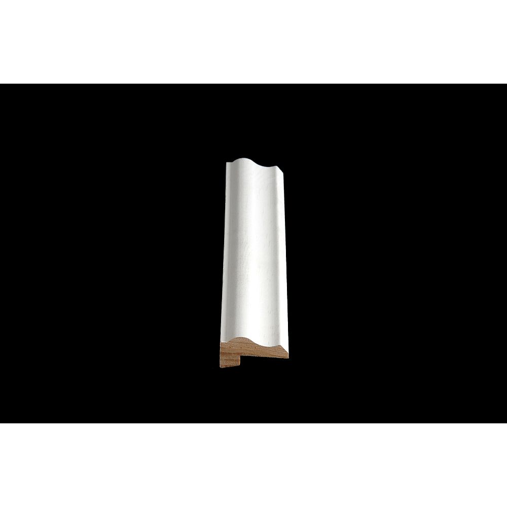 Alexandria Moulding Primed Finger Jointed Pine Ply Cap 13 16 Inches X 1 5 8 Inches X 8 Fee The Home Depot Canada
