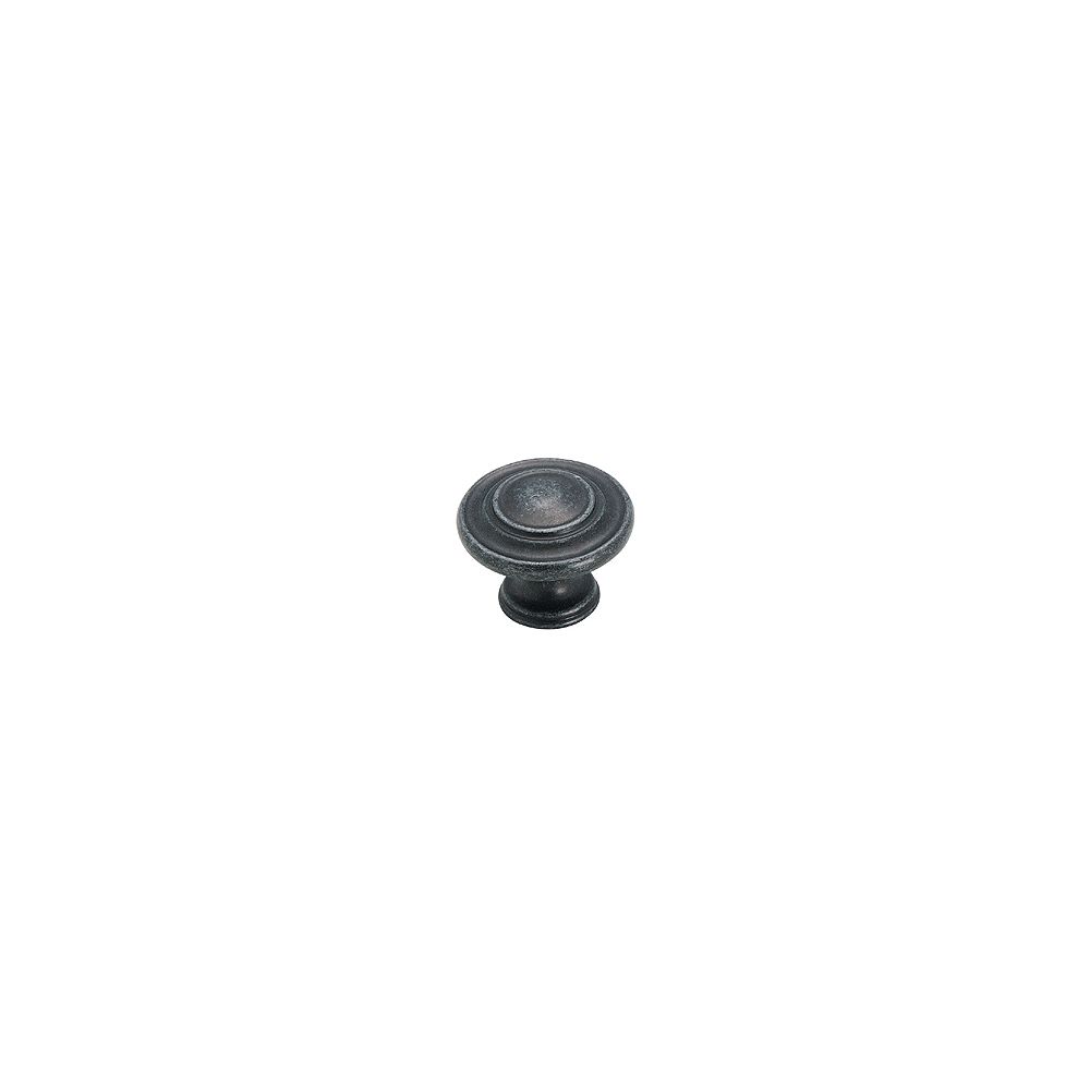 Amerock Inspirations 1 5 16 inch 33mm DIA Knob Wrought Iron Dark amerock-inspirations-1-5-16-inch-33mm-dia-knob-wrought-iron-dark