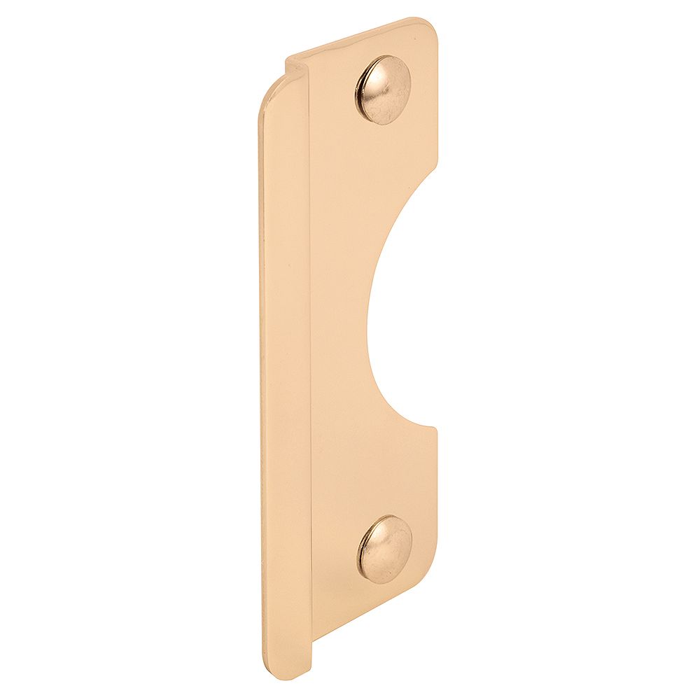 PrimeLine Brass Plated Steel OutSwinging Latch Guard Plate The Home Depot Canada