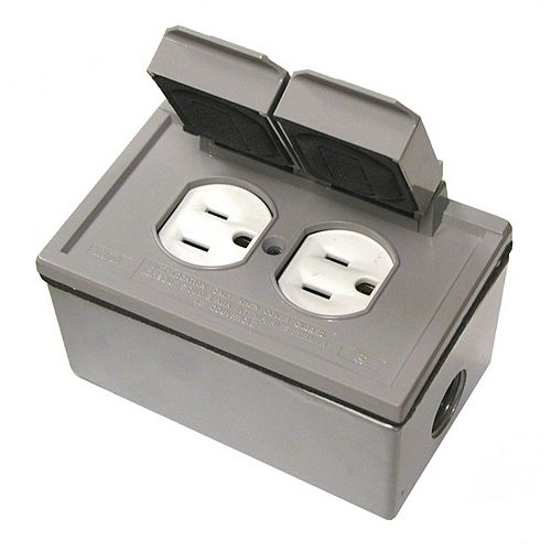 Electrical Box Covers - Electrical Boxes, Conduit & Fittings | The Home ...