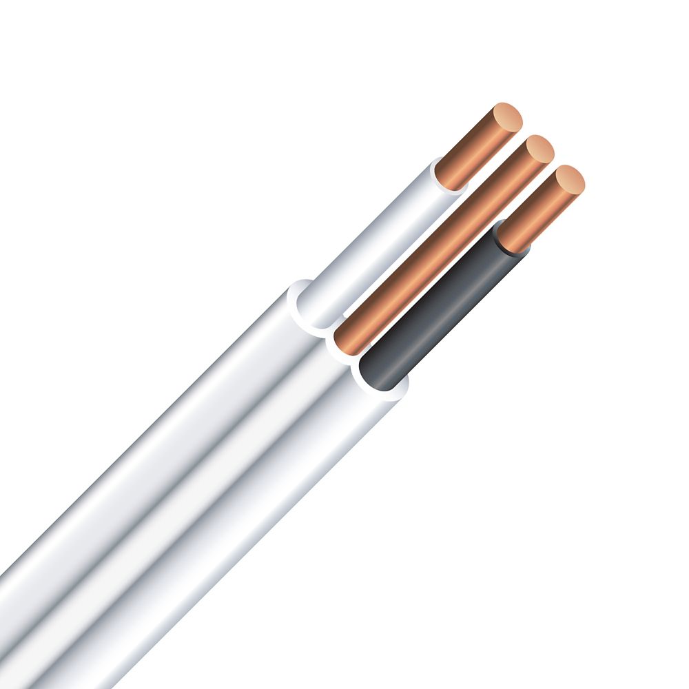 Southwire Romex SIMpull NMD90 75m 14/2 Gauge Copper Wire in White | The  Home Depot Canada