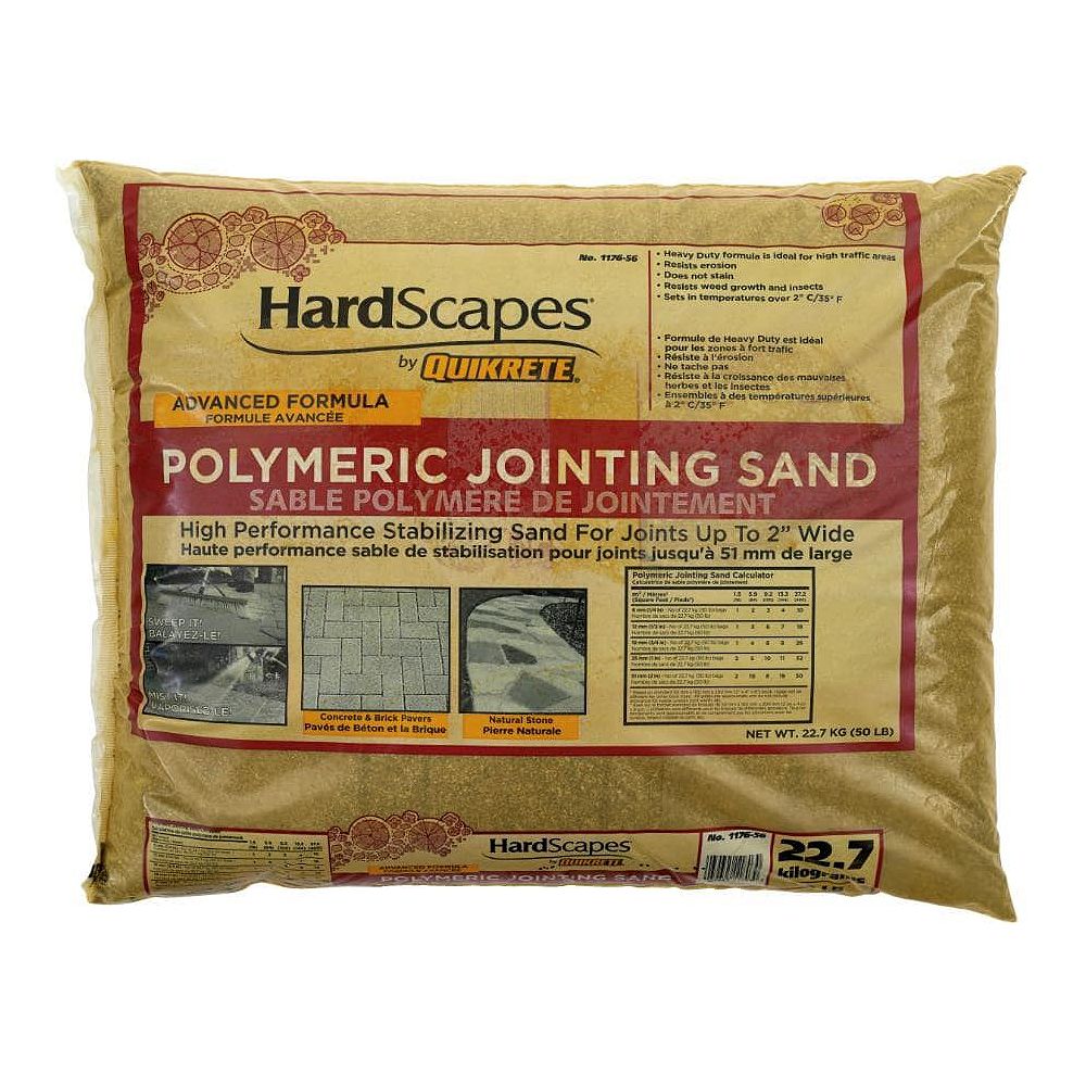 Quikrete 22.7kg Quikrete Polymeric Jointing Sand The Home Depot Canada