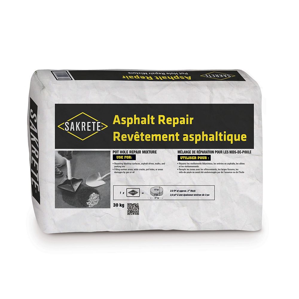 SAKRETE 28 kg Asphalt Repair  The Home Depot Canada