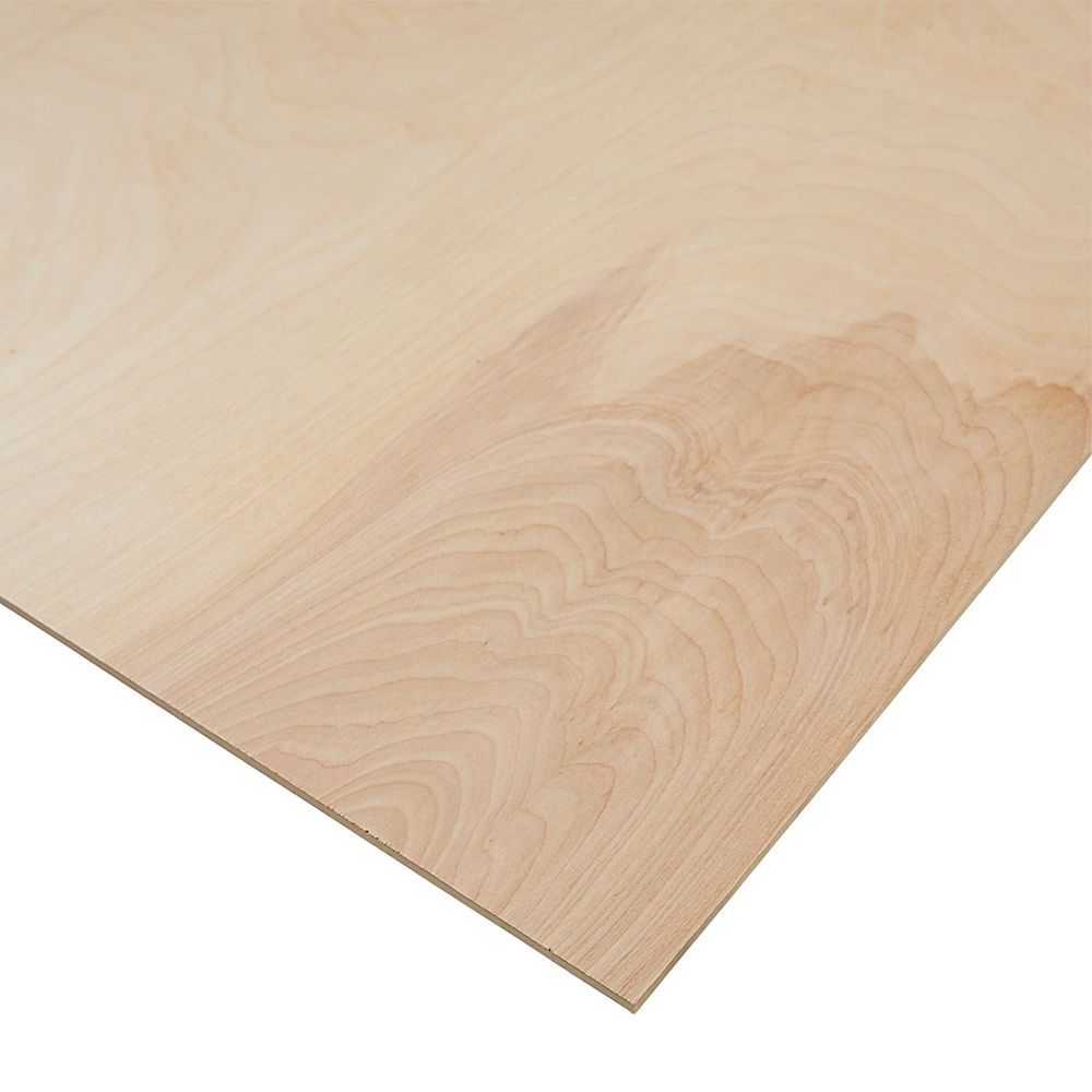 PureBond 1/4inch. x 4 Feet. x 8 Feet. Purebond Birch The Home Depot