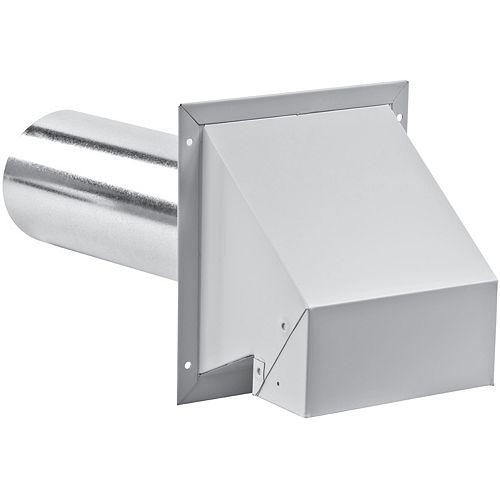 3 Inch R2 Exhaust Hood with screen - white