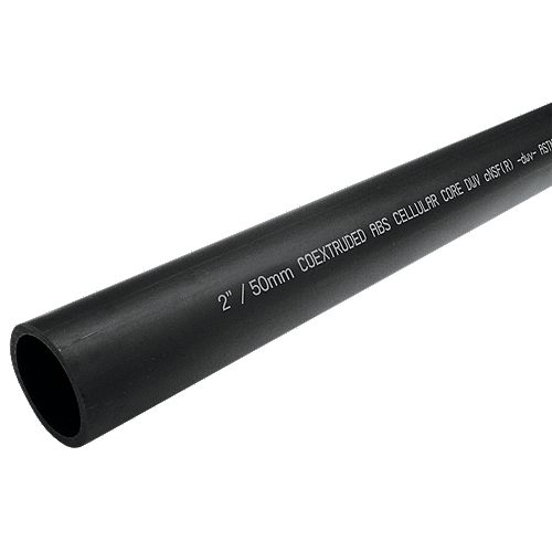 ABS PIPE 2 inches x  3 ft CELL CORE