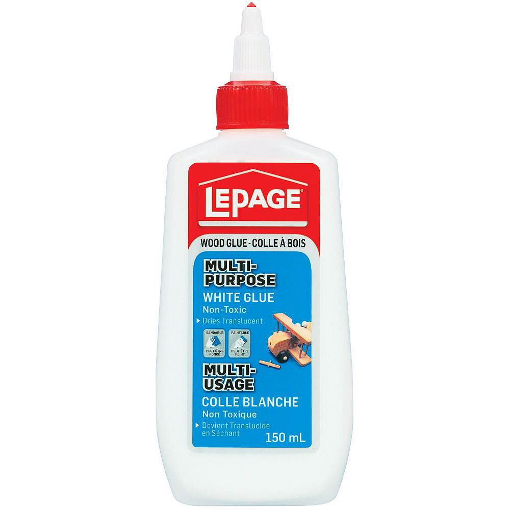 LePage LePage MultiPurpose White Glue, 150 ml The Home Depot Canada