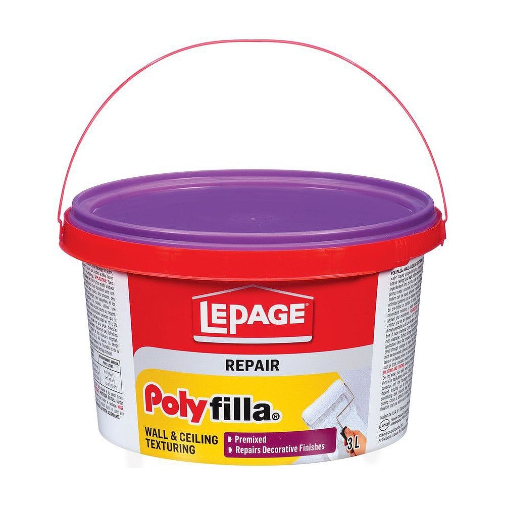 LePage Polyfilla Wall & Ceiling Texturing 3L | The Home Depot Canada