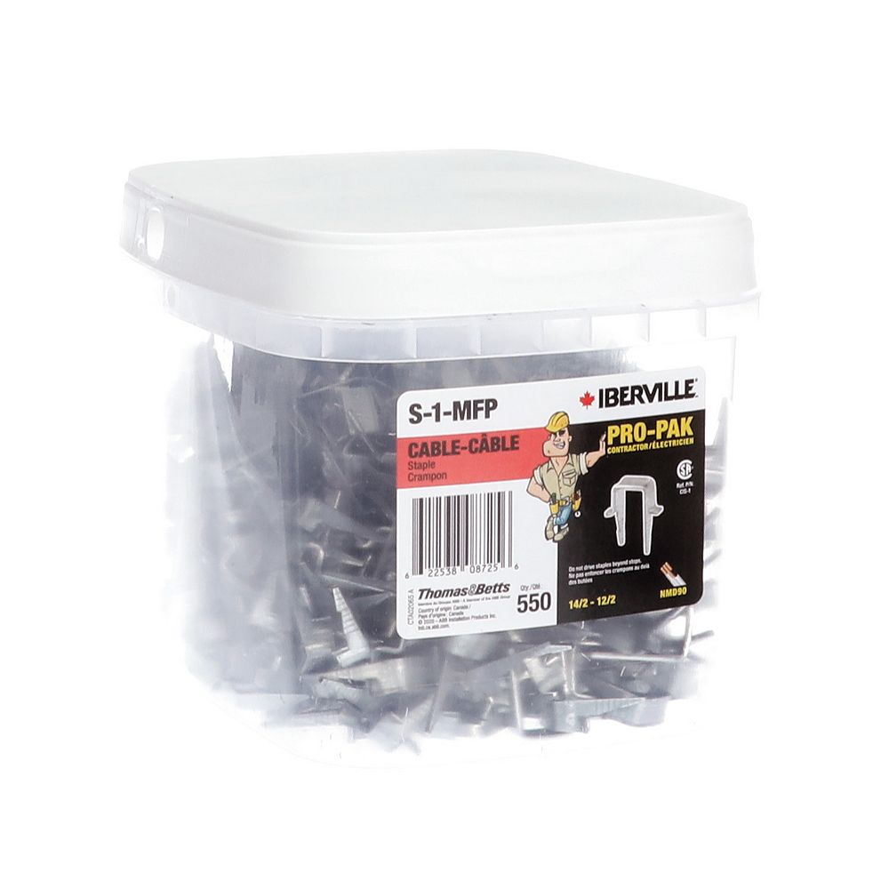 Iberville S1 Staple Flip Package of 550 The Home Depot Canada