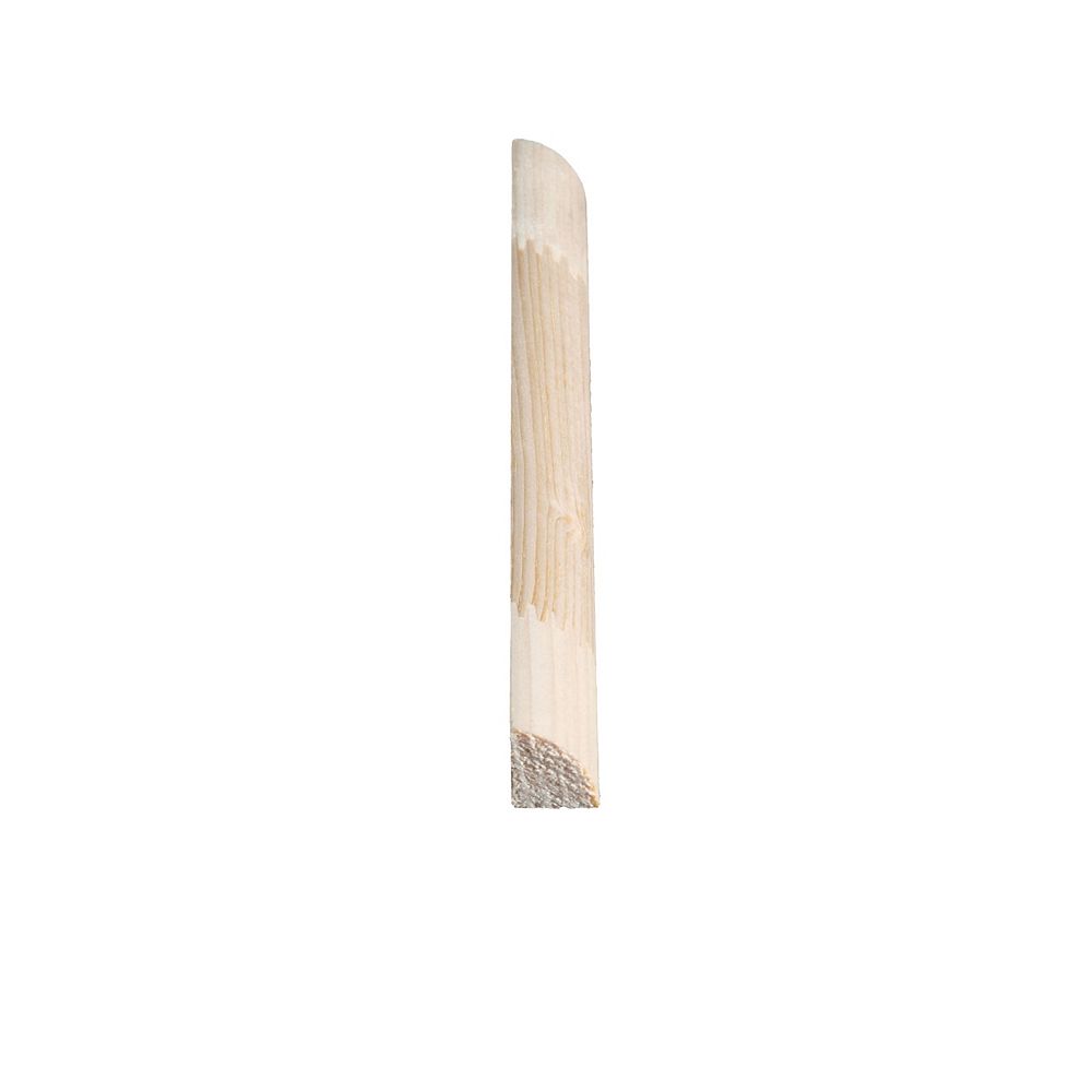 Alexandria Moulding 11 16 Inch X Finger Jointed Pine Quarter Round Per L The Home Depot Canada Alexandria Moulding 11 16 Inch X, 1 Quarter Round Home Depot