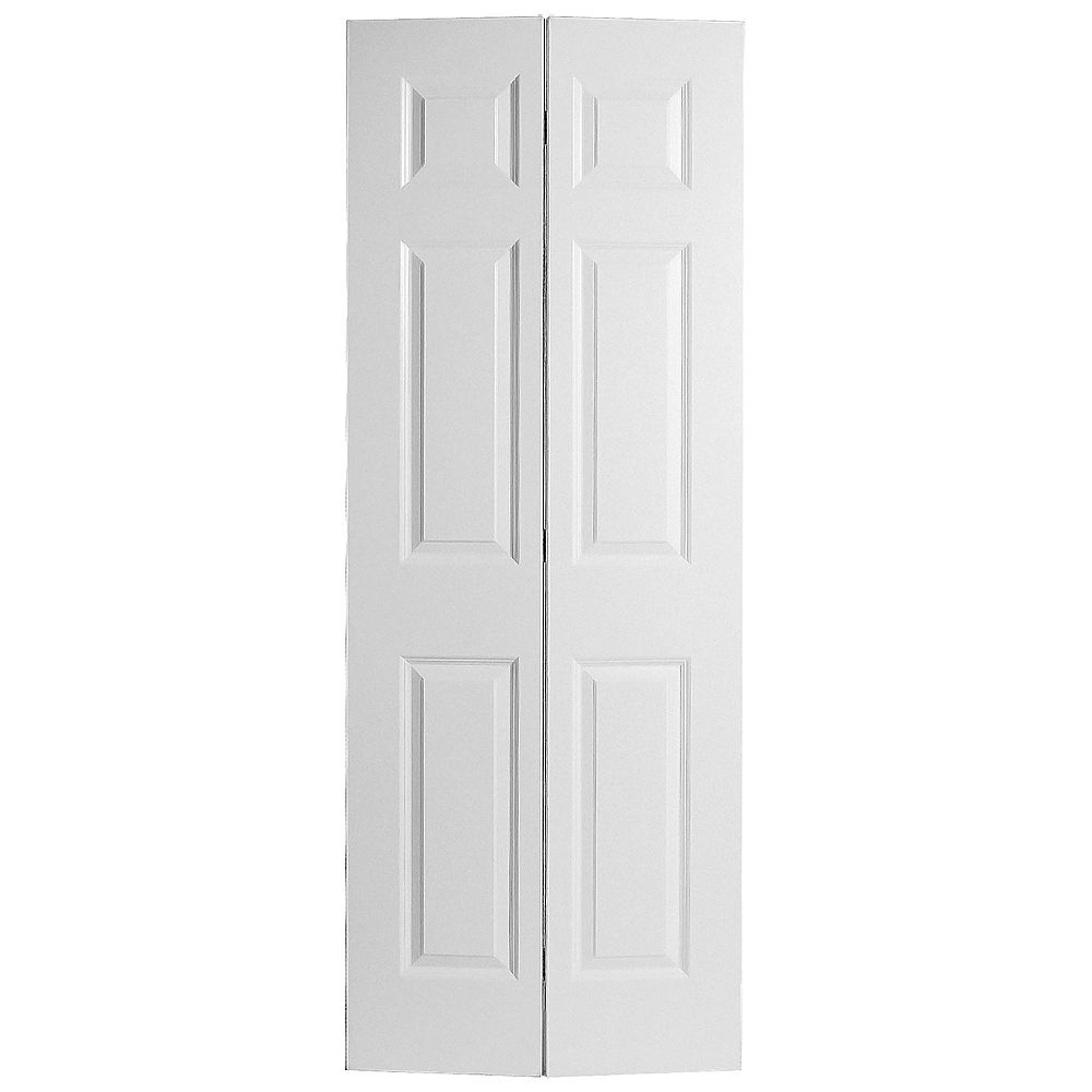 Textured Interior Bi Fold Door, Home Depot Mirror Closet Doors Bifold