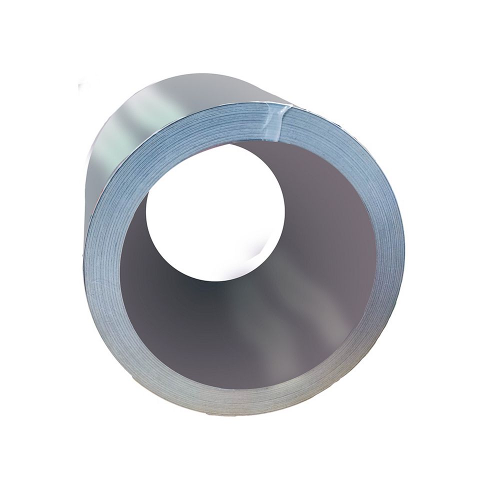 Peak Products Solin en rouleau, 6 po. x 50 pi. Aluminium laminé
