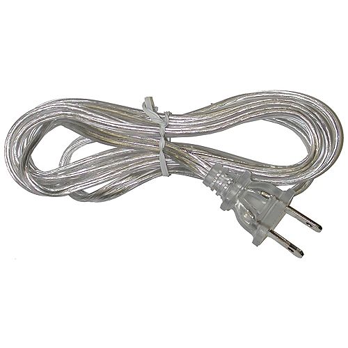 Atron Clear Lamp Cord - 6 Feet