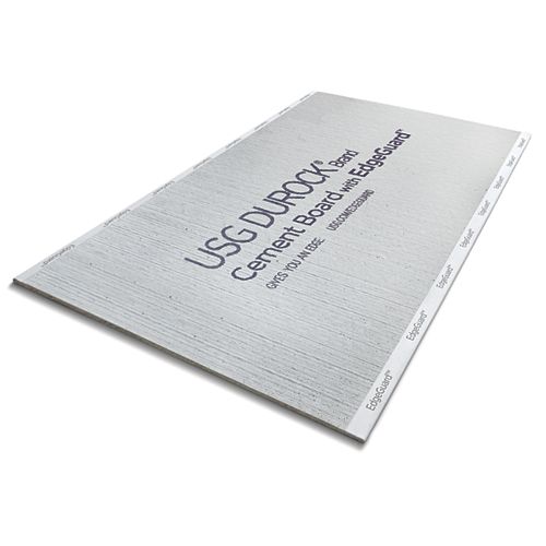 Cement Board with EdgeGuard 1/2 in. x 32 in. x 5 ft.