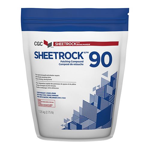 Sheetrock 90, Patching-Type Joint Compound, 1.25 kg Bag