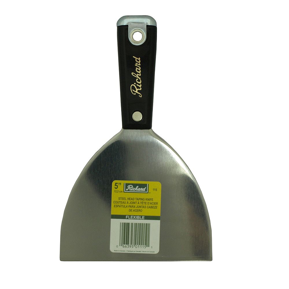 A. Richard 5 Inch FLEX TAPING KNIFE, STEEL HEAD The Home Depot Canada