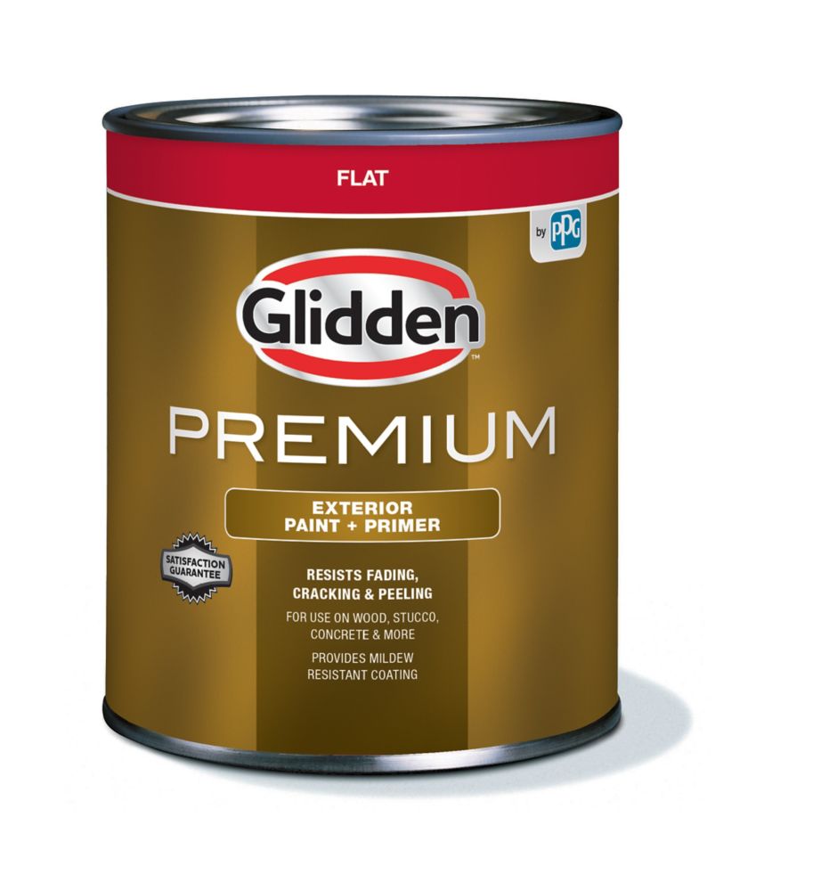 Glidden Premium Exterior Paint Primer Flat Accent Base 850 ML The   P 1000116596 