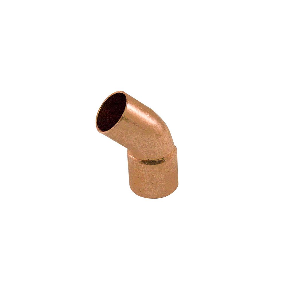 Aqua-Dynamic Fitting Copper 45 Degree Street Elbow 3/4 Inch Fitting To 3 4 Copper 45 Take Off
