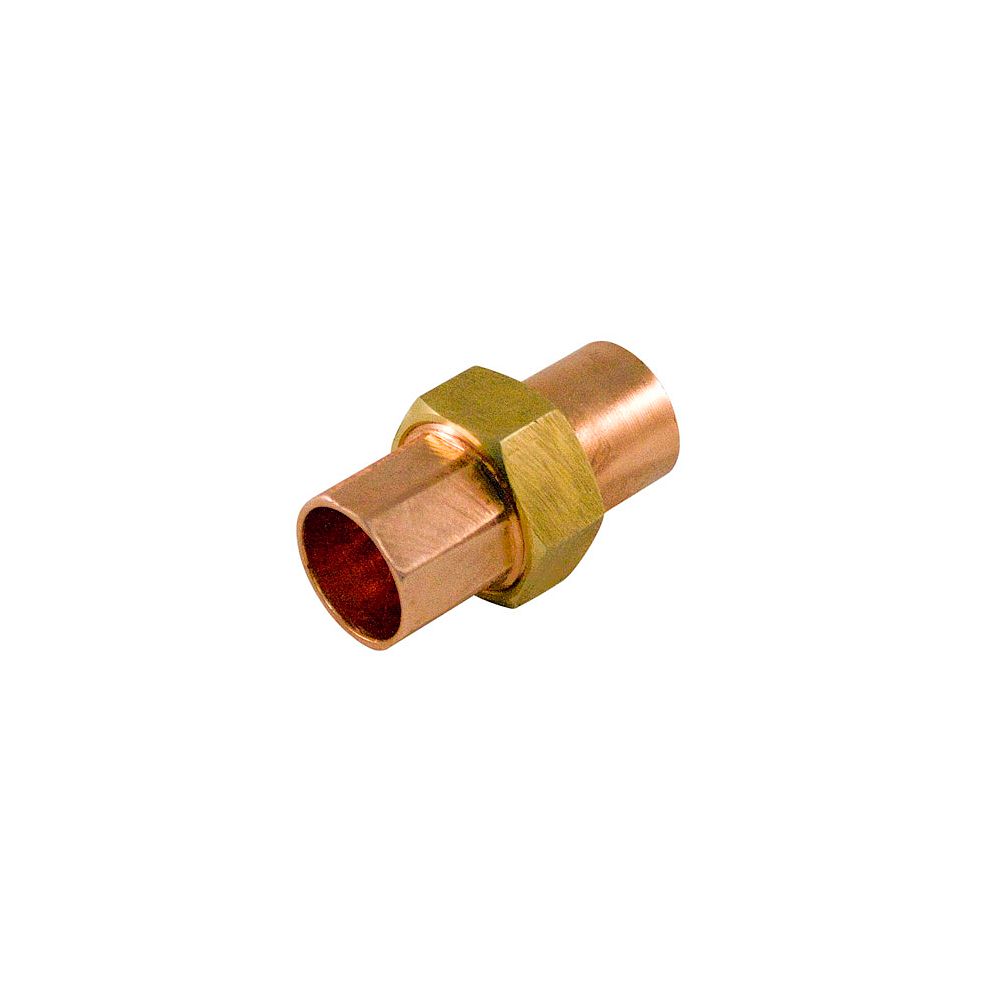 AquaDynamic Fitting Copper Union 1/2 Inch The Home Depot Canada