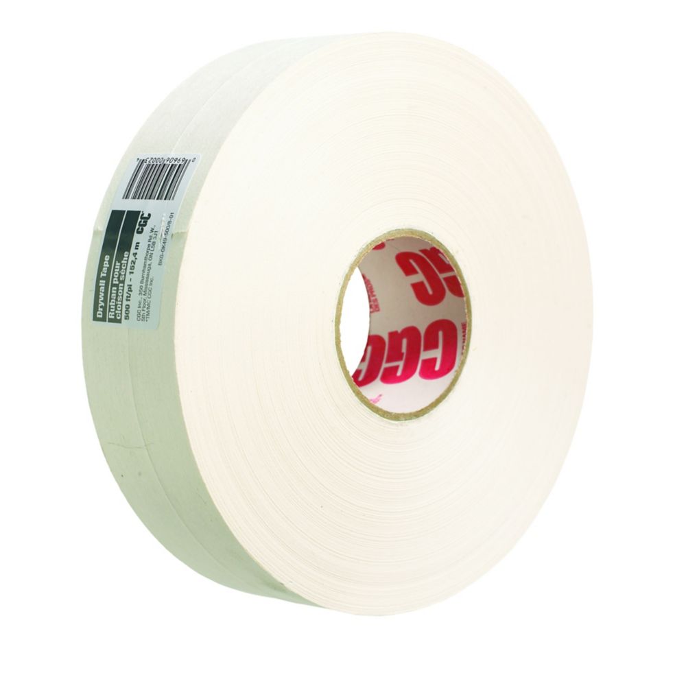 CGC Sheetrock Drywall Paper Joint Tape, 21/16 in x 500 Ft. Roll The