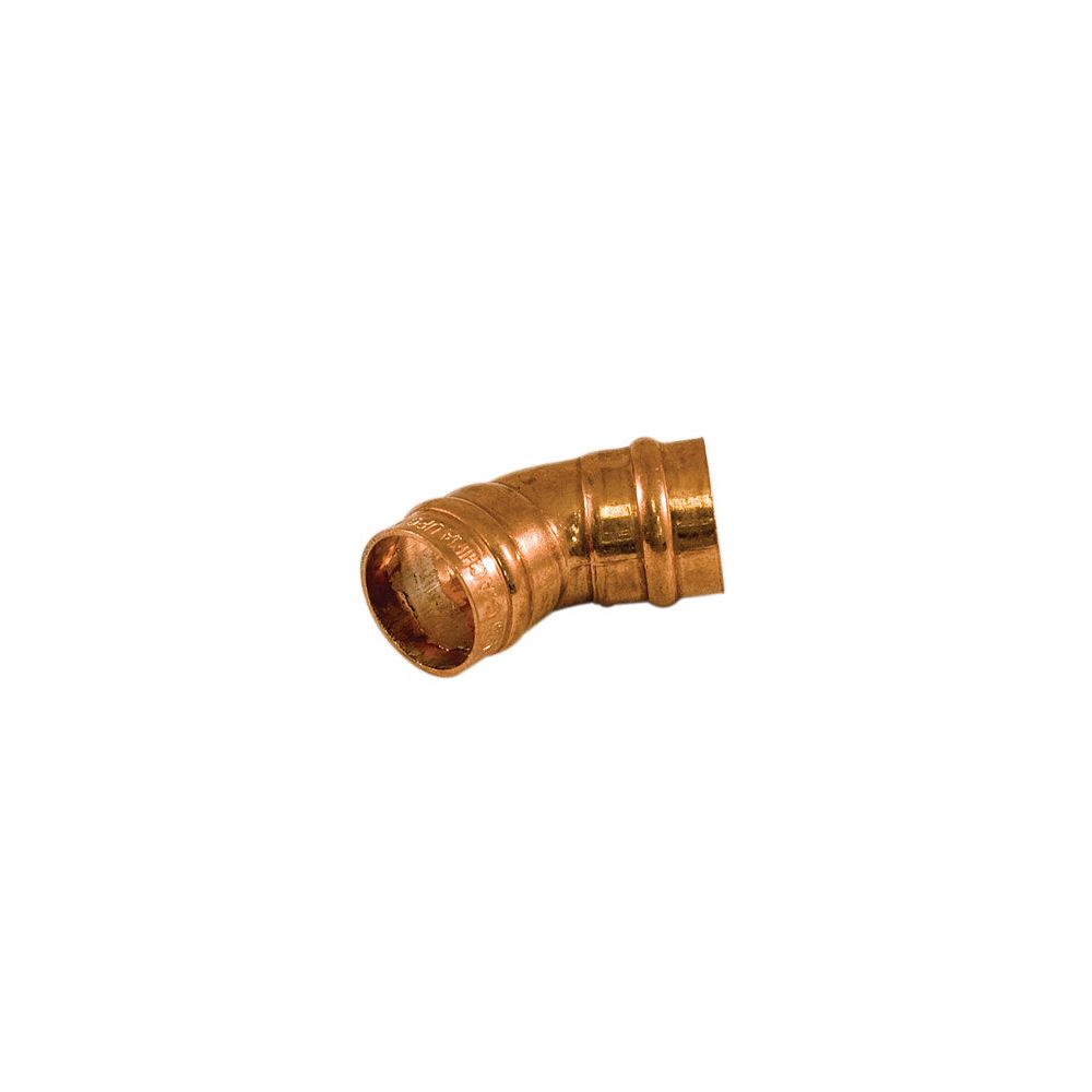 Aqua-Dynamic Fitting Copper Pre-Soldered 45 Degree Elbow 3/4 Inch | The 3 4 Copper 45 Take Off