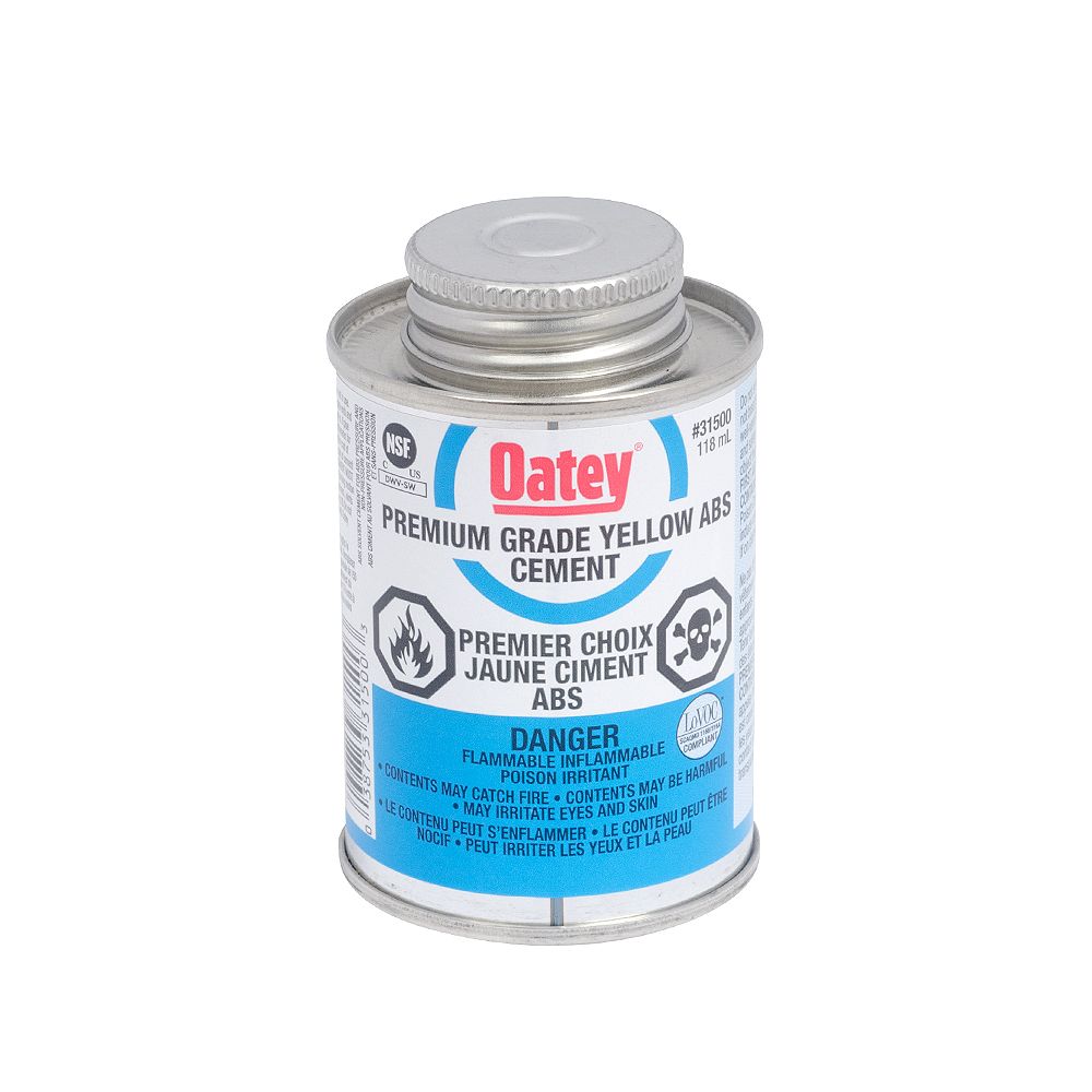 Oatey 118 Ml Abs Cement Yellow (C) The Home Depot Canada