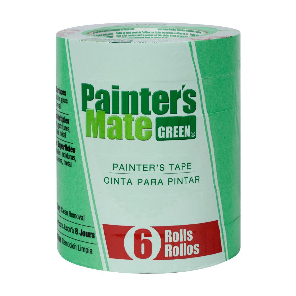 Painter S Mate Green Painter S Tape 94 Inch X 60 Yds Green 6 Pack   P 1000118569 