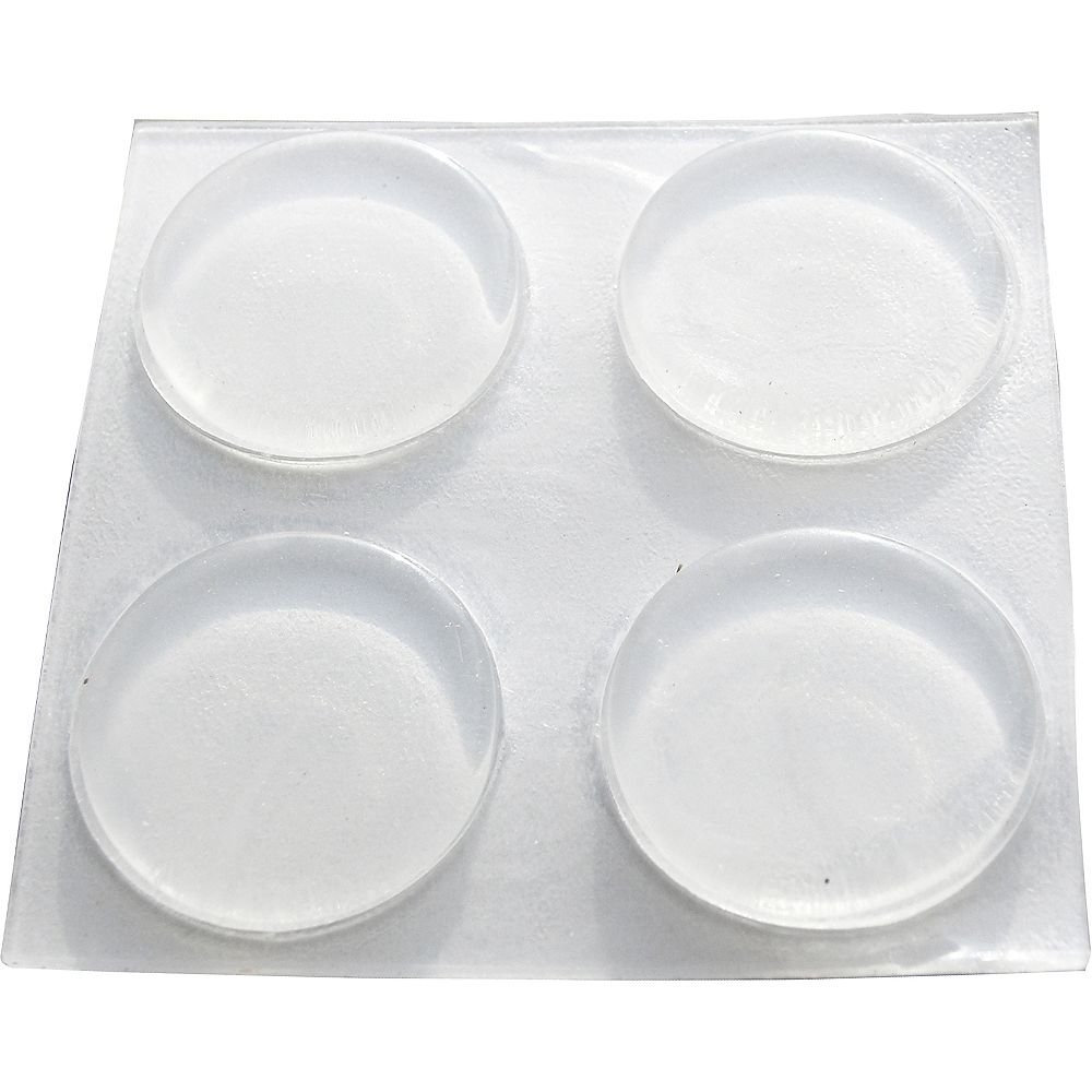 Everbilt 3/4 inch SelfAdhesive Vinyl Surface Pads (8Pack) The Home