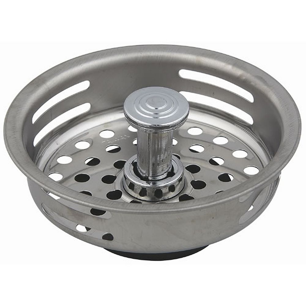 Jag Plumbing Products Packs 3.25 in. Fit-All Strainer Basket in ...