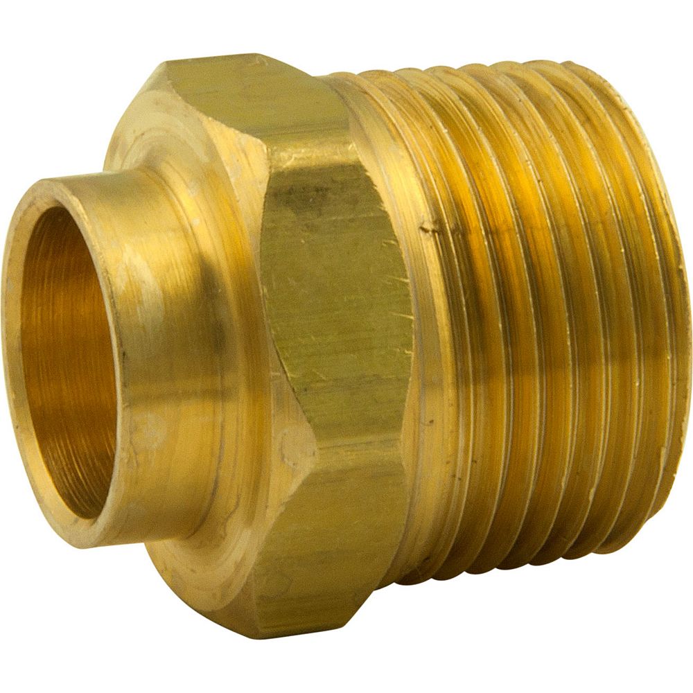 Waterline Bar Stock Adapter 1 2 Inch Nominal Sweat X 3 4 Inch Male Iron Pipe Thread The Home Depot Canada Waterline Bar Stock Adapter 1 2 Inch Nominal Sweat X 3 4 Inch Male Iron Pipe Thread The Home Depot Canada