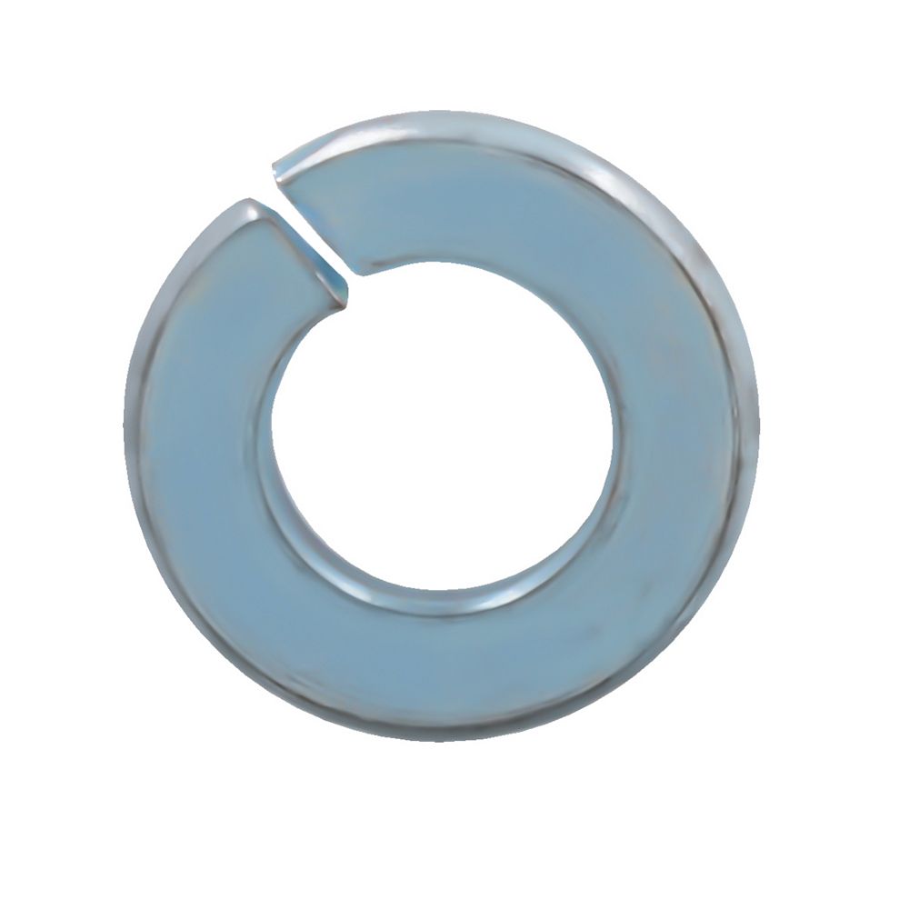 Paulin 1/4inch SteelRegular Spring Lock Washers Zinc Plated 50pcs
