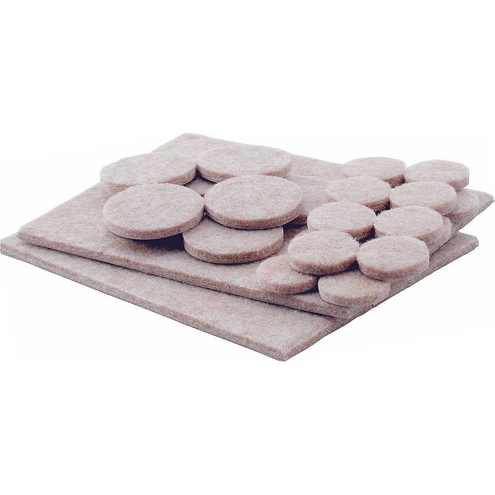 Everbilt Heavy Duty Felt Pads Value Pack (26Pack) The Home Depot Canada