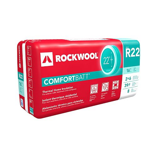 Comfortbatt R22 16 inch O.C. For 2x6 Wood Studs