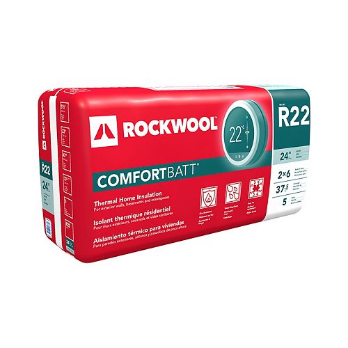 Comfortbatt R22 24 inch O.C. For 2x6 Wood Studs