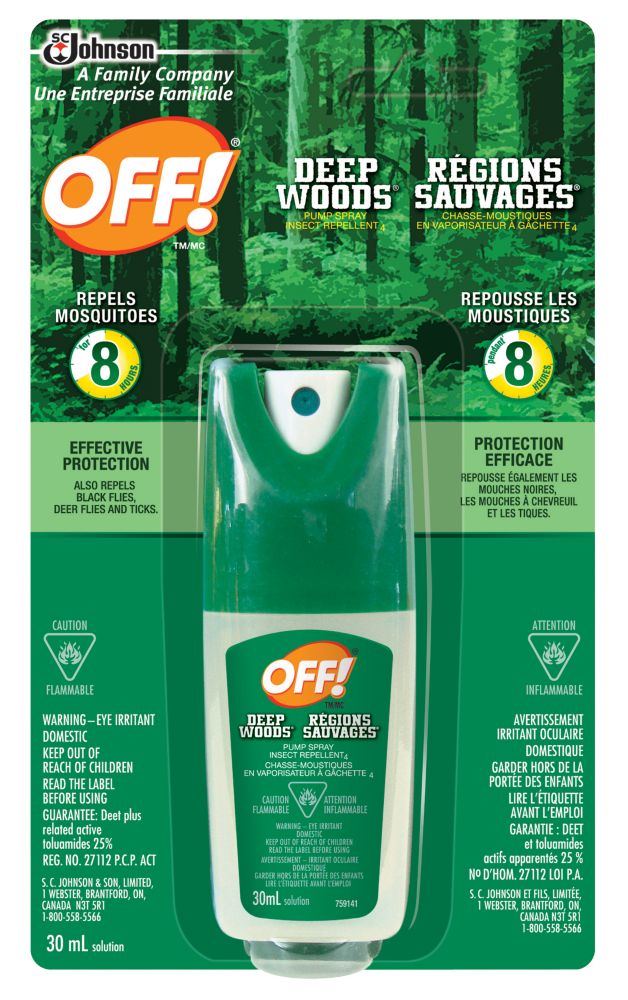 Deep Woods Off Deep Woods 30 mL Liquid The Home Depot Canada